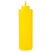 Choice 24 oz. Yellow Squeeze Bottle   - 6/Pack Main Thumbnail 3
