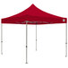 Caravan Canopy 21003205031 Classic 10' x 10' Red Commercial Grade Instant Canopy Deluxe Kit Main Thumbnail 1