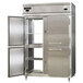 Continental DL2RF-PT-HD 52" Solid Half Door Dual Temperature Pass-Through Refrigerator/Freezer Main Thumbnail 1
