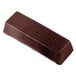 A Chocolate World polycarbonate mini chocolate bar mold.