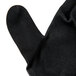 A black Cordova grip glove with a sandy black palm.