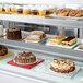 Avantco BC-60-HC 60" Curved Glass White Refrigerated Bakery Display Case Main Thumbnail 4