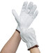 Cordova Gray Standard Grain Goatskin Leather Driver's Gloves with Keystone Thumbs Main Thumbnail 8