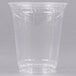 Fabri-Kal GC7 Greenware 7 oz. Compostable Clear Plastic Cold Cup - 1000/Case Main Thumbnail 2