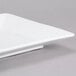 16 1/4" x 9" Bright White Rectangular Porcelain Platter - 12/Case Main Thumbnail 6