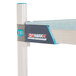 MetroMax i 4-shelf polymer shelving unit with adjustable platform.