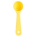 Carlisle 492104 Measure Misers 1 oz. Yellow Acetal Short Handle Portion Spoon Main Thumbnail 2
