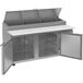 Beverage-Air DP67HC 67" Two Door Refrigerated Pizza Prep Table Main Thumbnail 3