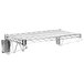 Chrome Wire Wall Mount Shelf, Wall Mount Wire Shelf Kit