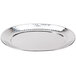 American Metalcraft HMOST1317 17 1/4" Oval Hammered Stainless Steel Tray Main Thumbnail 2