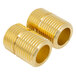 The brass threaded plugs for Equip by T&S wall mounted faucet.