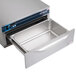 An Alto-Shaam 500 1D drawer warmer with a stainless steel drawer open.
