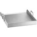 Backyard Pro 15" x 16" Stainless Steel Griddle Plate with 2 1/4" Splash Guard and Handles Main Thumbnail 4