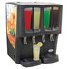 Crathco C-4D-16 G-Cool Quadruple 2.4 Gallon Bowl Premix Cold Beverage Dispenser with Iced Tea Decal Main Thumbnail 1