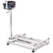 Tor Rey EQB-50/100-W 100 lb. Waterproof Digital Receiving Bench Scale with Tower Display, Legal for Trade Main Thumbnail 4