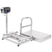 Tor Rey EQB-50/100-W 100 lb. Waterproof Digital Receiving Bench Scale with Tower Display, Legal for Trade Main Thumbnail 5