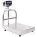 Tor Rey EQB-50/100-W 100 lb. Waterproof Digital Receiving Bench Scale with Tower Display, Legal for Trade Main Thumbnail 3