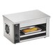 A Vollrath countertop cheese melter toasting food in it.