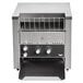 A Vollrath JT2 conveyor toaster with a black and white control panel.