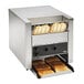 Vollrath JT2 Conveyor Toaster with a tray of toast on it.