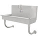 Advance Tabco 19-18-1-EFADA 16-Gauge ADA Single-Station Hand Sink with 5" Deep Bowl and 1 Electronic Faucet - 40" x 17 1/2" Main Thumbnail 1