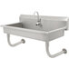 Advance Tabco FC-WM-1EFADA 16-Gauge ADA Multi-Station Hand Sink with 5" Deep Bowl and Electronic Faucet - 40" x 19 3/4" Main Thumbnail 1