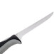 A Dexter-Russell V-Lo flexible boning knife with a black handle.