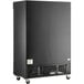 Avantco GDC-49-HC 53" Black Swing Glass Door Merchandiser Refrigerator with LED Lighting Main Thumbnail 4