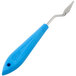 An Ateco baking / icing spatula with a blue plastic handle and a silver blade.