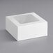 9" x 9" x 4" White Auto-Popup Window Cake / Bakery Box - 150/Bundle Main Thumbnail 2