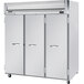 Beverage-Air HRS3-1S Horizon Series 78" Solid Door Reach-In Refrigerator with Stainless Steel Front and Interior Main Thumbnail 1