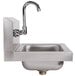 Advance Tabco 7-PS-60 Hand Sink with Splash Mount Faucet - 17 1/4" x 15 1/4" Main Thumbnail 3