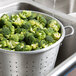 Town 38017 87 Qt. Tapered Aluminum Vegetable Colander with Handles Main Thumbnail 4