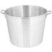 Town 38020 150 Qt. Tapered Aluminum Vegetable Colander with Handles Main Thumbnail 2
