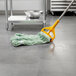 Continental HuskeePro A02803 J.W. Atomic Loop™ 32 oz. Large Green Blend Loop End Mop Head with 5" Band Main Thumbnail 1