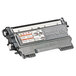 A black Brother TN420 toner cartridge with a white label.