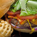 Devault Foods 6 oz. Homestyle 80/20 Beef Burger - 27/Case Main Thumbnail 3