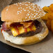 Devault Foods 2 oz. 80/20 Beef Burger - 80/Case Main Thumbnail 1