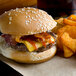 Devault Foods 2 oz. 80/20 Beef Burger - 80/Case Main Thumbnail 4