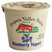 Pequea Valley Farm Amish-Made 100% Grass Fed Blueberry Yogurt 6 oz. - 6/Case Main Thumbnail 2