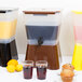 Tablecraft 954 3 Gallon Brown Beverage / Juice Dispenser Main Thumbnail 1