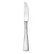 An Oneida stainless steel butter knife with a textured handle.