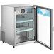 Avantco CRM-5-HC Stainless Steel Countertop Display Refrigerator with Swing Door - 3.9 Cu. Ft. Main Thumbnail 4