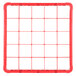 Carlisle RE25C05 OptiClean 25 Compartment Red Color-Coded Glass Rack Extender Main Thumbnail 5