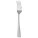 An Oneida stainless steel dinner fork with a silver handle.
