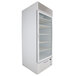 Beverage-Air LV27HC-1-W-18 LumaVue 30" White Refrigerated Glass Door Merchandiser with LED Lighting - Left Hinged Door Main Thumbnail 2