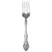 Oneida Michelangelo by 1880 Hospitality 2765FSLF 6 1/2" 18/10 Stainless Steel Extra Heavy Weight Salad Fork - 12/Case Main Thumbnail 1