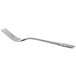 A Oneida Satin Astragal stainless steel dinner fork with a silver handle.