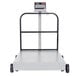 Tor Rey EQM-200/400 400 lb. Digital Receiving Bench Scale with Tower Display, Legal for Trade Main Thumbnail 2