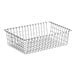 Choice 20" x 14" x 5 3/4" Level Top Wire Bagel / Pastry Basket
